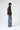 Raw Denim Zip Jakke 'Brown'