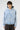 Double Pocket Zip Up Hoodie 'Light Blue'